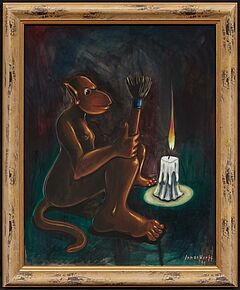 Joerg Immendorff - Maleraffe, 81810-1, Van Ham Kunstauktionen