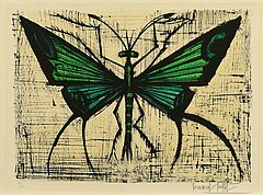 Bernard Buffet - Le Papillon vert, 65253-8, Van Ham Kunstauktionen