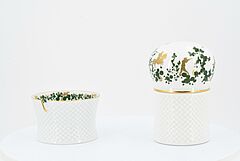 Meissen - Raucherset Jaegerlatein, 75071-4, Van Ham Kunstauktionen