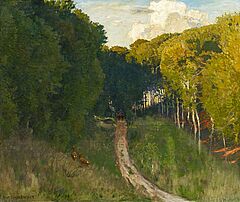 Eugen Bracht - Der Waldweg, 57716-1, Van Ham Kunstauktionen