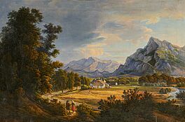 Johann Joachim Faber - Der Hohe Goell und der Untersberg bei Salzburg, 76356-2, Van Ham Kunstauktionen