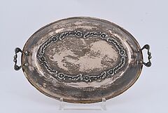 Konvolut 5 Tabletts und Platten 2 Schalen, 69591-173, Van Ham Kunstauktionen