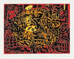 Joerg Immendorff - Ohne Titel, 56801-2280, Van Ham Kunstauktionen