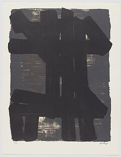 Pierre Soulages - Lithographie No 6, 70430-1, Van Ham Kunstauktionen