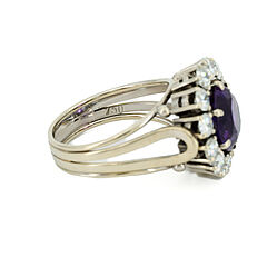 Amethyst-Diamond Ring, 82194-6, Van Ham Kunstauktionen