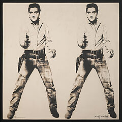 Andy Warhol - Elvis - Platin, 81307-2, Van Ham Kunstauktionen