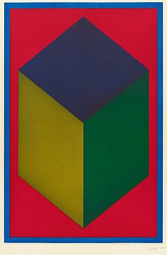 Sol LeWitt - Cube, 59104-5, Van Ham Kunstauktionen