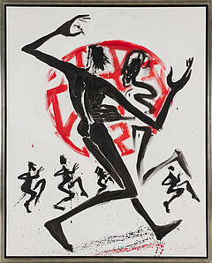 Helge Leiberg - Schwarz-rot, 76558-16, Van Ham Kunstauktionen