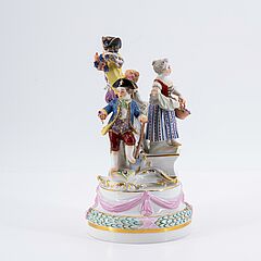 Meissen - Grosse Gruppe Gaertnerkinder, 76288-3, Van Ham Kunstauktionen