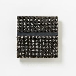Bernard Aubertin - Rhytme infini monochrome noir bois brule clous bleues au feu, 66836-1, Van Ham Kunstauktionen