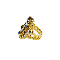 Gemstone-Damond Ring, 81894-20, Van Ham Kunstauktionen