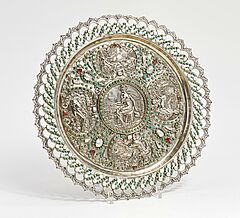 Grosse Schauplatte mit Darstellung der vier Stroeme, 68392-3, Van Ham Kunstauktionen