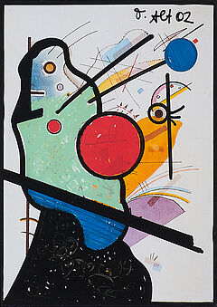 Otmar Alt - Clown 59, 75500-32, Van Ham Kunstauktionen