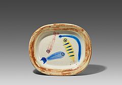 Pablo Picasso - Four polychrome fishes, 69464-15, Van Ham Kunstauktionen