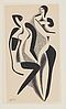 Alexander Archipenko - Zwei Figuren, 69409-2, Van Ham Kunstauktionen