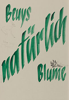 Joseph Beuys - Beuys - Blume - natuerlich, 65546-338, Van Ham Kunstauktionen