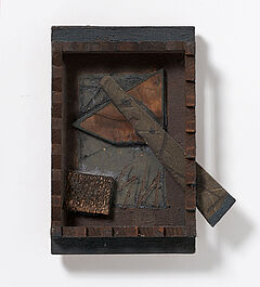 Georges Noel - Ohne Titel Collage sur bois, 60174-418, Van Ham Kunstauktionen