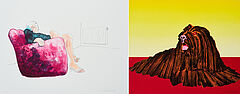 Cornelius Voelker - Konvolut von 2 Farblithografien, 69746-37, Van Ham Kunstauktionen