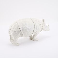 Nymphenburg - Rhinozeros Clara, 81071-14, Van Ham Kunstauktionen
