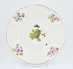 Meissen - Teller mit Blumenkohl, 73258-10, Van Ham Kunstauktionen