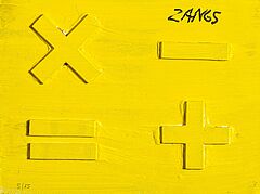 Herbert Zangs - Ohne Titel Plus-Minus, 60881-46, Van Ham Kunstauktionen