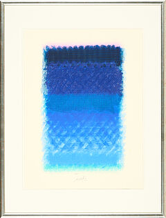Heinz Mack - Chromatik Rosa-Blau, 81665-5, Van Ham Kunstauktionen