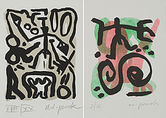 AR Penck Ralf Winkler - Konvolut von 2 Lithografien, 65546-229, Van Ham Kunstauktionen