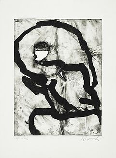 Emil Schumacher - Ohne Titel Hommage a Picasso, 55655-2, Van Ham Kunstauktionen