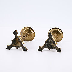 Paar kleine Leuchter, 81927-2, Van Ham Kunstauktionen