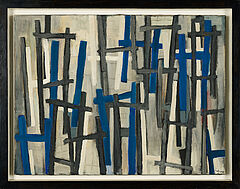 Peter Herkenrath - Blau und Grau, 79682-2, Van Ham Kunstauktionen