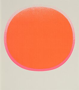 Rupprecht Geiger - Roter Kreis mit leuchtendrotem Kranz auf weiss, 65576-1, Van Ham Kunstauktionen