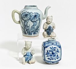 Vier blauweisse Porzellane, 64493-45, Van Ham Kunstauktionen