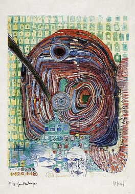 Friedensreich Hundertwasser - Auktion 300 Los 782, 46223-13, Van Ham Kunstauktionen