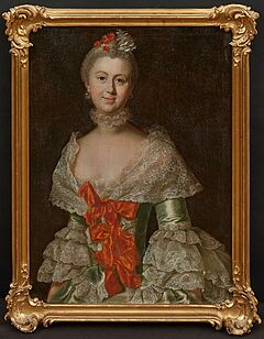 Barbara Rosina von Lisiewska - Bildnis des Fraeuleins von Tschirschky-Boegendorff, 77976-1, Van Ham Kunstauktionen
