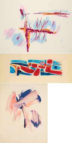 Jean Rene Bazaine - Konvolut von 3 Druckgrafiken, 60174-462, Van Ham Kunstauktionen