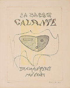 Max Ernst - Aus Benjamin Peret - Max Ernst La Brebis galante, 73350-4, Van Ham Kunstauktionen
