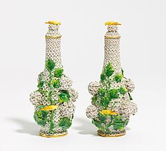 Meissen - Paar kleine Schneeballvasen, 65856-12, Van Ham Kunstauktionen