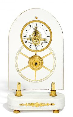 Paris - Skelettuhr Directoire, 58681-2, Van Ham Kunstauktionen