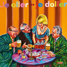 Ulli Maier - Exorzitie Je oller je doller, 56800-227, Van Ham Kunstauktionen