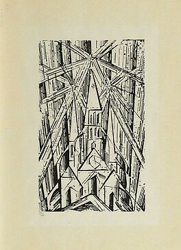 Lyonel Feininger - Kathedrale grosser Stock, 65416-7, Van Ham Kunstauktionen