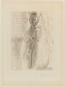 Pablo Picasso - Femme nue a la jambe pliee, 65589-12, Van Ham Kunstauktionen