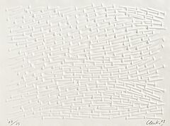 Guenther Uecker - Stroemung I, 62561-4, Van Ham Kunstauktionen