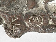 Waldemar Otto - Kleine Stehende mit Gewand, 80100-74005, Van Ham Kunstauktionen