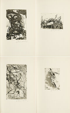 Emil Schumacher - Rolf Dieter Brinkmann Le Chant du Monde, 81421-4, Van Ham Kunstauktionen