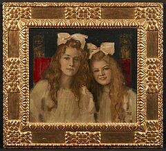 Franz von Stuck - Portraet zweier Schwestern, 73141-1, Van Ham Kunstauktionen