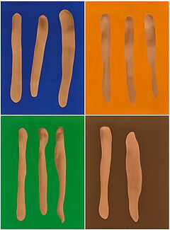 Guenther Foerg - Mr Blue Mr Orange Mr Green Mr Brown, 82030-4, Van Ham Kunstauktionen