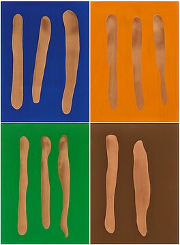 Guenther Foerg - Mr Blue Mr Orange Mr Green Mr Brown, 82030-4, Van Ham Kunstauktionen