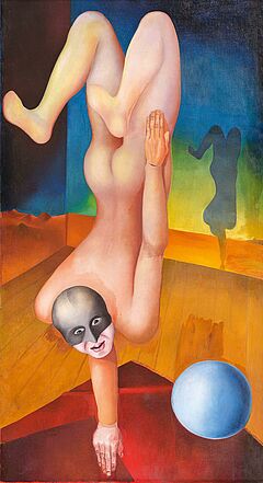 Heinrich Maria Davringhausen - Der Akrobat, 77027-1, Van Ham Kunstauktionen