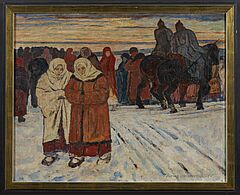 Alfred Sohn-Rethel - Marsch durch den Winter, 66988-2, Van Ham Kunstauktionen