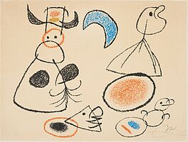 Joan Miro - Ohne Titel, 57007-1, Van Ham Kunstauktionen